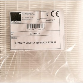 Aldes Mini fly filter without by-pass F7 Aldes cod. 22533011