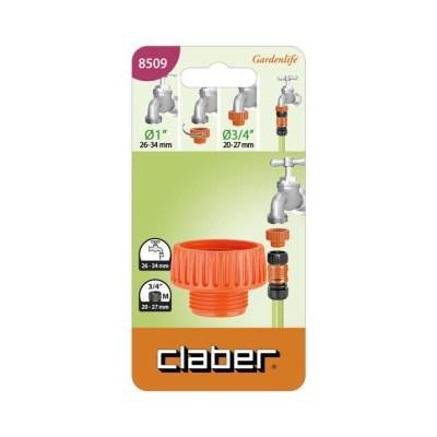 Claber adattatore presa rubinetto da 1F a 3\4M Cod. 8509