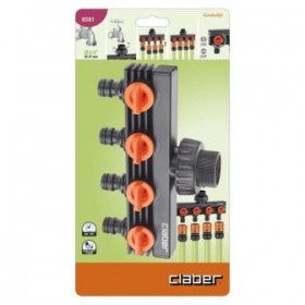 Claber Four-way socket Cod. 8581