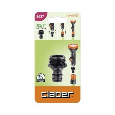 Claber sprinkler socket fitting 3/4 M cod. 8637
