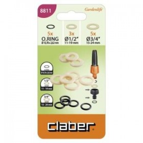 Claber Set O-Ring + Gaskets Cod. 8811