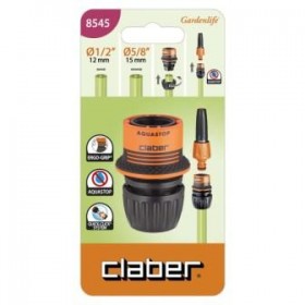 Claber 1/2 "-5/8" Stop Fitting Cod. 8545