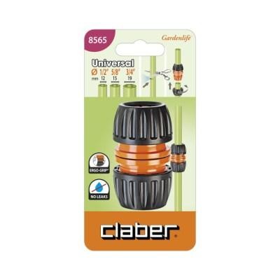 Claber Universal-Reparaturanschluss 1/2 - 5/8 - 3/4 cod. 8565