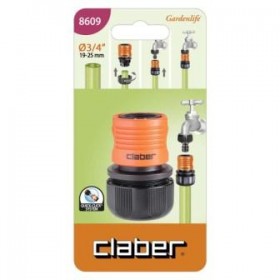 Claber automatic fitting for 3/4” pipes cod. 8609