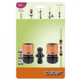 Claber set for series connection of two pipes cod. 8818