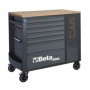 Caja de herramientas Beta con 7 cajones y armarios de almacenamiento RSC24L-CAB