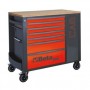 Beta Tool Chest with 7 Drawers and Storage Cabinets RSC24L-CAB