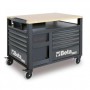 Beta super tank trolley with wooden worktop and 10 drawers RSC28