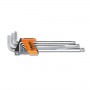 Beta set of 9 hex keys with ball end 96LBP/SC9