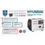 Hyundai Diesel Generator 6KW 456CC silenced cod. 65230