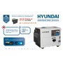 Hyundai dieselgenerator 5,3KW AVR ljuddämpad DHY6000SE cod.65231