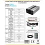 Alcapower Inverter Dc-Ac Onda Pura PRI+CH+UPS 24V 2000W cod. 924316