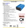 Alcapower Inverter Dc-Ac Pure Wave 1500W Input 12V DC Out 230V AC