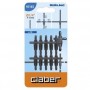 Claber 1/4 four-way fitting blister of 10 pieces cod. 91145