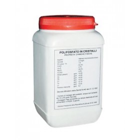 Acquacristal polifosfato in cristalli 1.5kg Aqua brevetti PC005