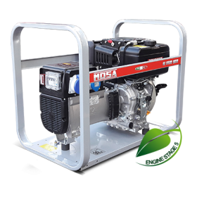 Mosa GE 6000 YDM AVR 4,5KW Yanmar dieselmotor kraftgenerator