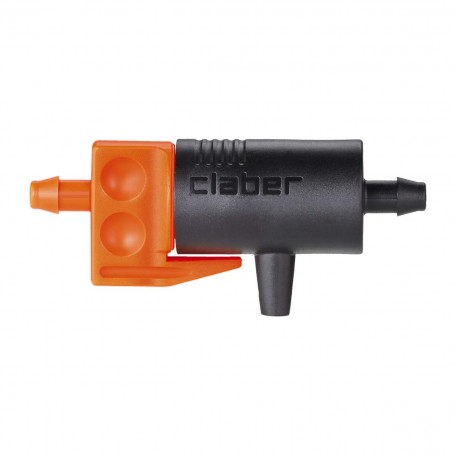 Claber Inline-Tropfer 0-6 l/h Blister mit 10 Stück Kabeljau. 91217