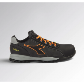 Diadora shoe GLOVE NET LOW PRO S3 HRO SRA ESD asphalt gray / fluo orange