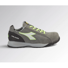 Diadora scarpa GLOVE MDS LOW S3 HRO SRC grigio carbone / verde fluo