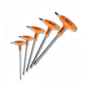 Beta set of 5 angled hexagonal key wrenches with handle 96T/S5P