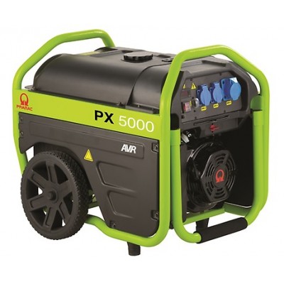 Pramac PX5000 3,5 kW enfas bensingenerator med AVR