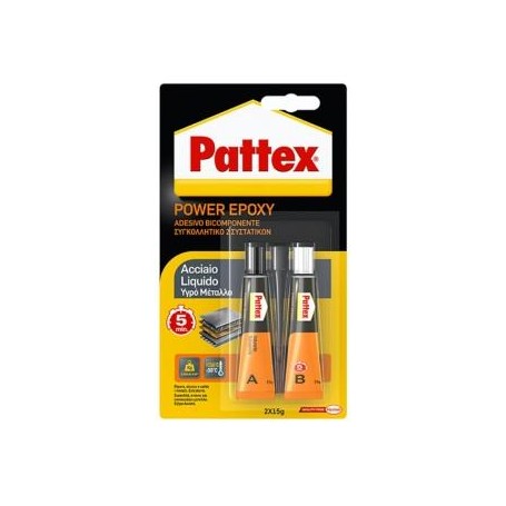 Pattex Power Epoxy Acier liquide 30g code 1659549