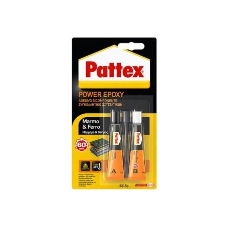 Pattex Power Epoxy Marble and iron 30g code 2668467