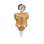 Patent water manual cleaning filter with pressure gauge 1" F Bravocalor