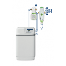 Wasser Patente Start Plus Paket mit 11 Liter Pumpenenthärterfilter und Korrosionsschutz