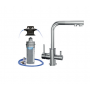 Kit de microfiltration Euroacque pour eau potable mod. RIVIÈRE ARGENT 3 VOIES