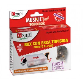ZAPI Rat poison MUSKIL NEXT FLUO PASTA BF TOPO BOX cod. 104032