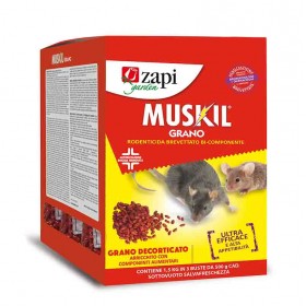 ZAPI Rodentizid MUSKILL GRAIN Box 1,5 kg cod. 104024