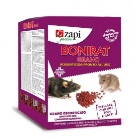 ZAPI Rodenticide BONIRAT WHEAT box 1.5kg cod. 104575