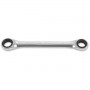 Beta series 5 double ring wrenches with ratchet cod. 195/B5