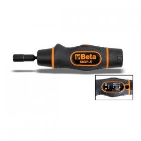 Beta 583 slip torque screwdriver 1/4 0.6-3 Nm