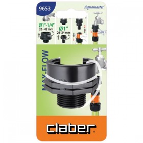 Claber threaded adapter from 1-1/4 to 1 cod. 9653