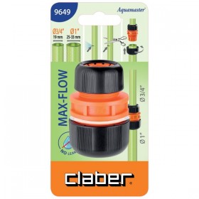 Claber repair fitting 3/4 - 1 max flow cod. 9649
