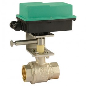 Comparative motorized valve Universal Pro 2 ways 2 cod. UY242RF2M5D9