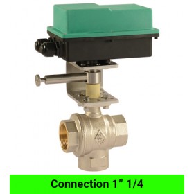 Comparato motorized valve Compact Pro 2 holes cod. CY342RD2E5D9
