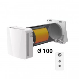 Tecnogas mechanical ventilation ASSOLO TE-22 1.0 100 cod. 14386