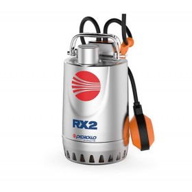 Pedrollo pompa drenaggio acciaio inox RXm 2 cod. 48TXP12A1