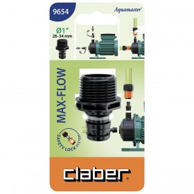 Claber 1 M threaded adapter cod. 9654