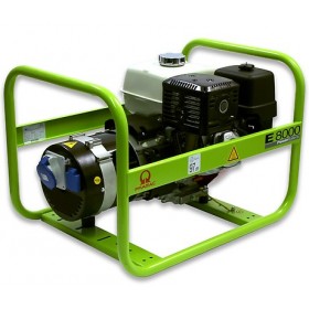 Generador de gasolina monofásico Pramac E8000 5,5 kW