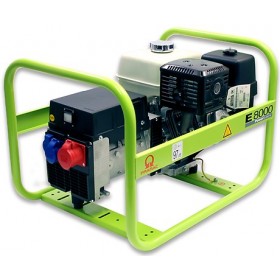 Generador de gasolina trifásico Pramac E8000 5,6 kW