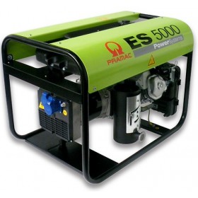 Groupe électrogène essence monophasé Pramac ES5000 3,9 kW avec AVR