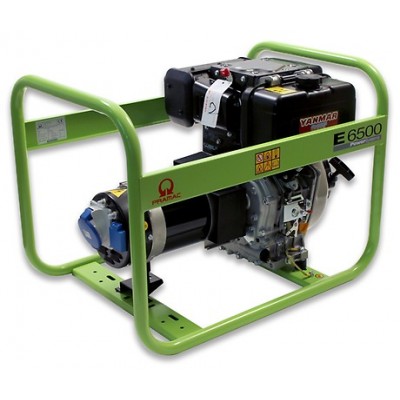 Pramac E6500 generatore monofase diesel 4.4 kW a strappo