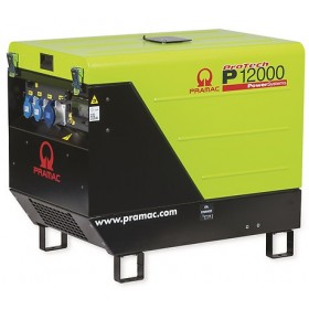 Generador de gasolina monofásico Pramac P12000 9,1 kW CONN+DPP
