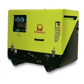 Generador diésel monofásico Pramac P6000S 4,4 kW eléctrico CONN+DPP
