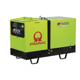 Groupe électrogène diesel triphasé Pramac P11000 9 kW Panneau de commande manuel IPP