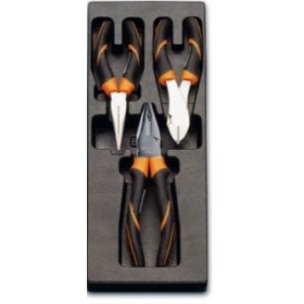 Rigid thermoformed beta with BM T137 pliers and cutters